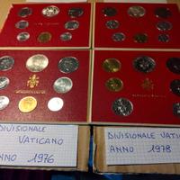 "CITTA' DEL VATICANO"-DIVISIONALI-1975-76-77-78