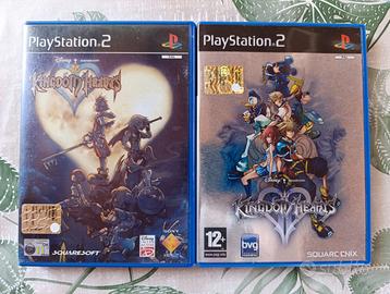 Kingdom Hearts I e II (KH 1 e KH2) PS2 