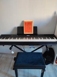 pianoforte elettrico 88 tasti pesati  set completo