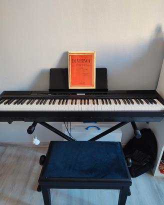 pianoforte elettrico 88 tasti pesati  set completo