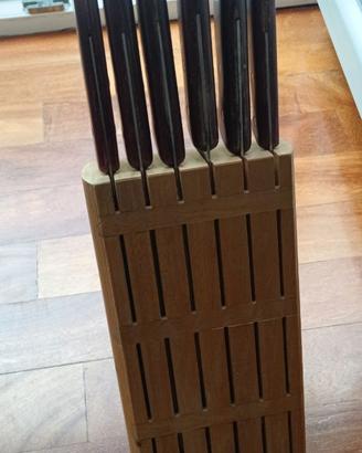 Set  sei coltelli da cucina