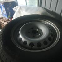 cerchi acciaio 15 pollici 5 fori volkswagen golf 