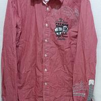 Camicia da uomo a righe Camp David 