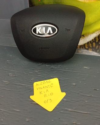 airbag volante kia rio 2013