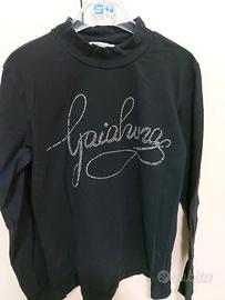 T shirt nera 10 anni Gaialuna