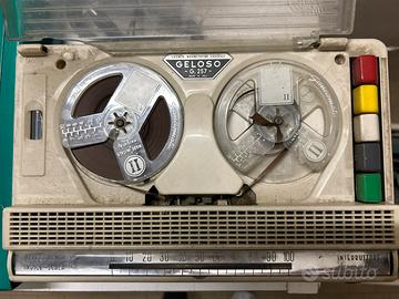 Registratore a bobine GELOSO G257 vintage anni 60