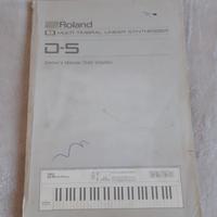 Manuale Roland D-5