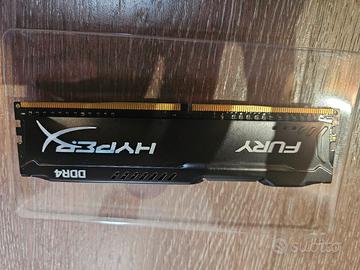 Ram Ddr4 fury hyperx 8gb