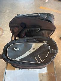 Borse laterali da moto GM Silver Bag – usate
