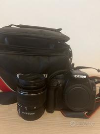 Venduto -  Canon EOS 1100D + EFS 18-55 + Borsa