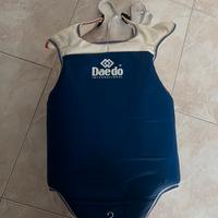 Corazza reversibile per taekwondo