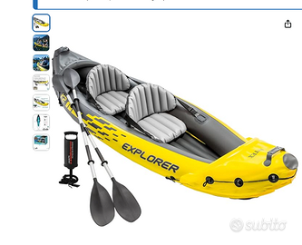 Intex Explorer K2 Kayak, 2-Person Inflatable Kayak