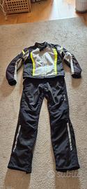 Giacca e pantalone moto estivo traforato Tg 48