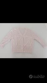 Cardigan giacca bolero coprispalle bianco 