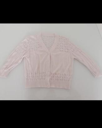 Cardigan giacca bolero coprispalle bianco 