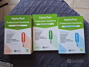 libri Alpha Test per professioni sanitarie