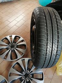 Ruota Scorta 175/65 R14 Dunlop + 4 Copricerchi 14"