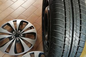 Ruota Scorta 175/65 R14 Dunlop + 4 Copricerchi 14"