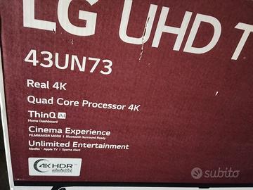 TV   LG   43. Smart TV Nuova  ancora Imballato.