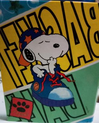 SNOOPY PEANUTS Basket - Mini Raccoglitore Vintage 
