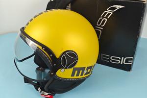 Casco per moto Momo Design oro/nero XS