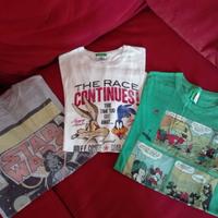 Magliette a mezza manica Benetton