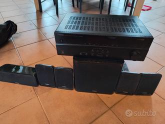 kit amplificatore YAMAHA 5.1 HTR-2067  			