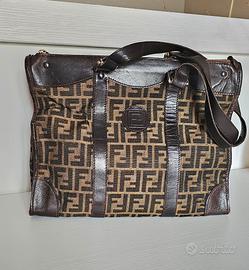 Borsa tote shopping bag vintage FENDII