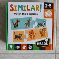 Headu - similari 2- 5 anni - puzzle 