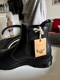 Dr Martens stivale stivaletto nero black 42 uomo m