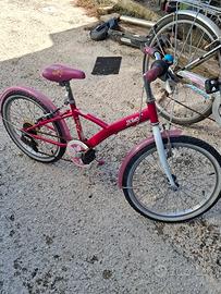 bicicletta da 20 per bambina