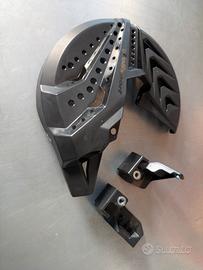 Protezione disco e piedini forcella