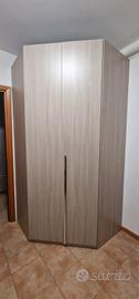 Cabina Armadio 2 angolare ante battenti