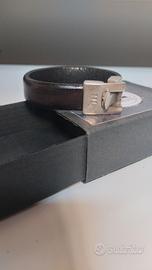 Bracciale pelle uomo 