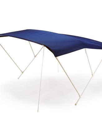 Tendalino 3 archi in alluminio colore bianco o blu