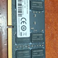 MEMORIA RAM 1 X 16 GB HIKVISION 3200MHZ