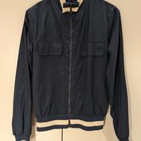 Giubbotto leggero tipo bomber blu