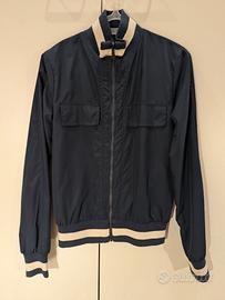 Giubbotto leggero tipo bomber blu