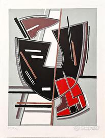 Alberto Magnelli Serigrafia 50x65