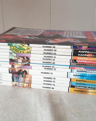 Kappa Magazine set 13 albi 58/86 - Rivista Fumetto