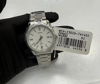 Orologio Casio MTP-1302D-7A1VDF - Bianco Minimal -