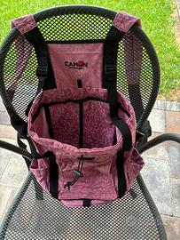 Seggiolino auto e zaino per animali di piccola tg.