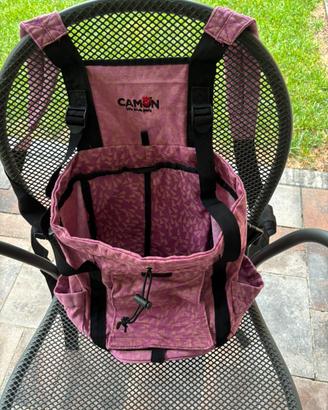 Seggiolino auto e zaino per animali di piccola tg.