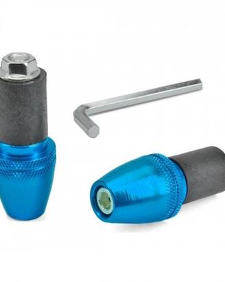 Coppia contrappesi manubrio per moto scooter ciclo