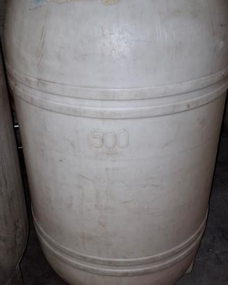 fusto in plastica 500 litri