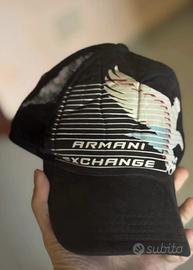 Cappello nero Armani Exchange