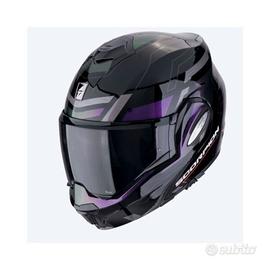 Casco modulare Scorpion EXO-TECH EVO CONQUER NERO 