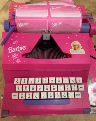Macchina da scrivere Barbie