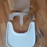 stokke tripp trapp + vassoio + piedini