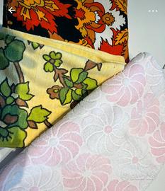 3 tessuti in spugna stile vintage